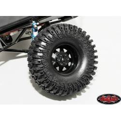 Llantas Rc4wd 1.9 acero 6 Lug Wagon Negras 4 Unidades