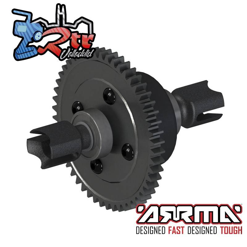 Différentiel Central 50T Pour Voiture RC ARRMA 1/8 6S Kraton/Typhon/Outcast Et 1/7 Limitless/Infraction - Pièce De Rechange En Acier Carbone