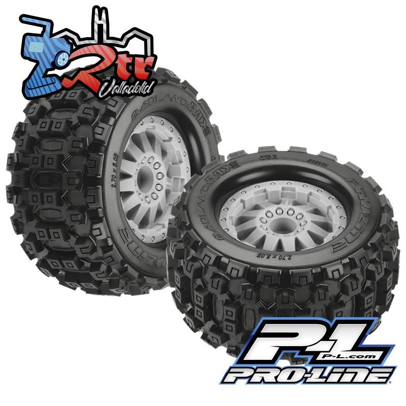 Ruedas Proline 2.8" Monster 1/10 Badlands MX28 12mm PR10125-26