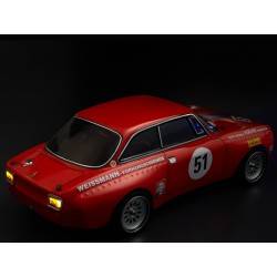Carrocería Alfa Romeo 2000 GTAm 1/10 Pintada 195mm Roja
