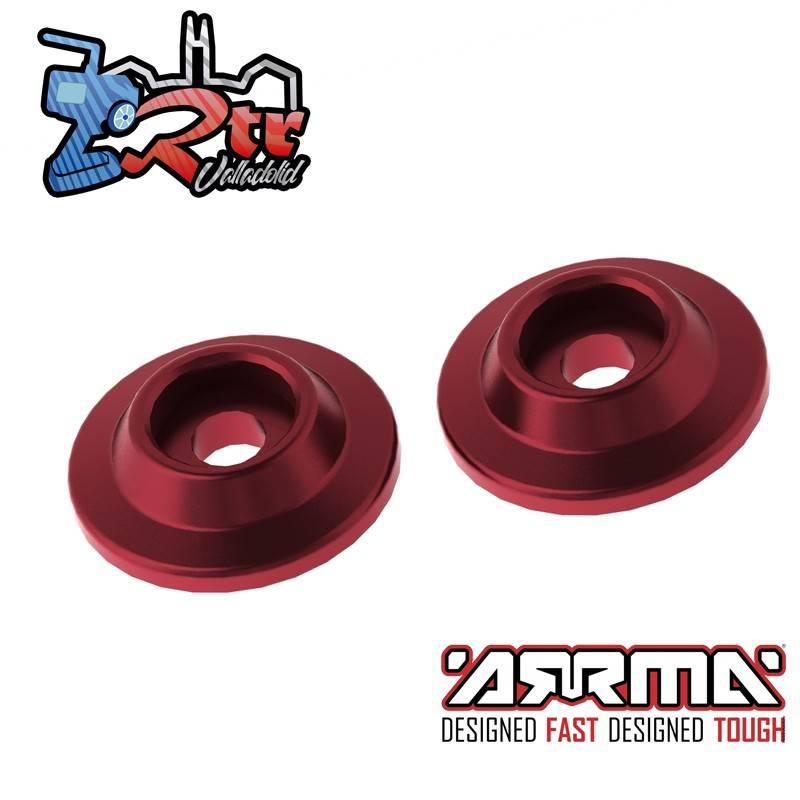 Arandelas de aluminio montaje de Aleron Arrma AR320215