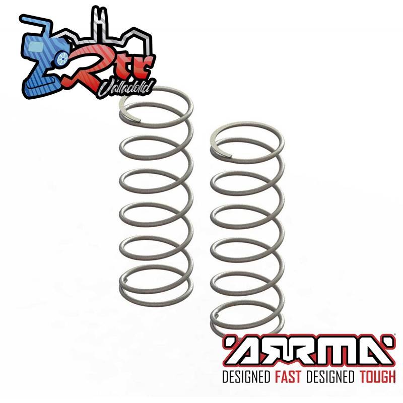 Resortes de choque, 70 mm 1,35 N/m2 (7,7lb-pie/pulg) Arrma ARA330644