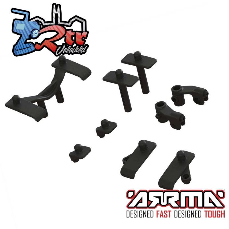 Conjunto de postes de carrocería Arrma ARA320485