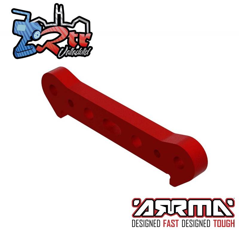 Soporte de suspensión delantera de aluminio, rojo Arrma ARA330556