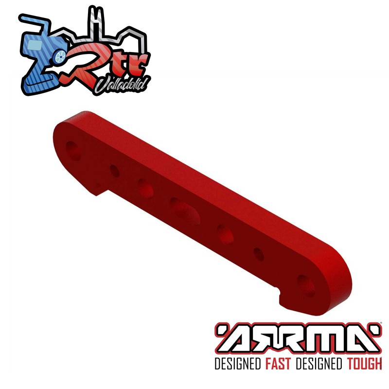 Soporte de suspensión trasera de aluminio, rojo Arrma ARA330557