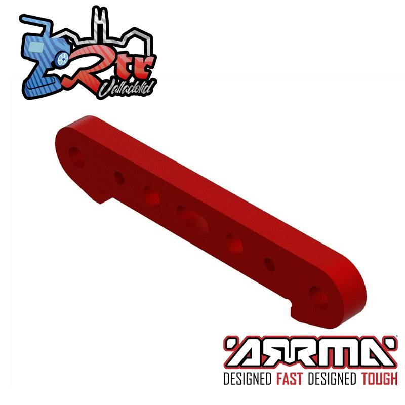 Soporte de suspensión trasera de aluminio, rojo Arrma ARA330557