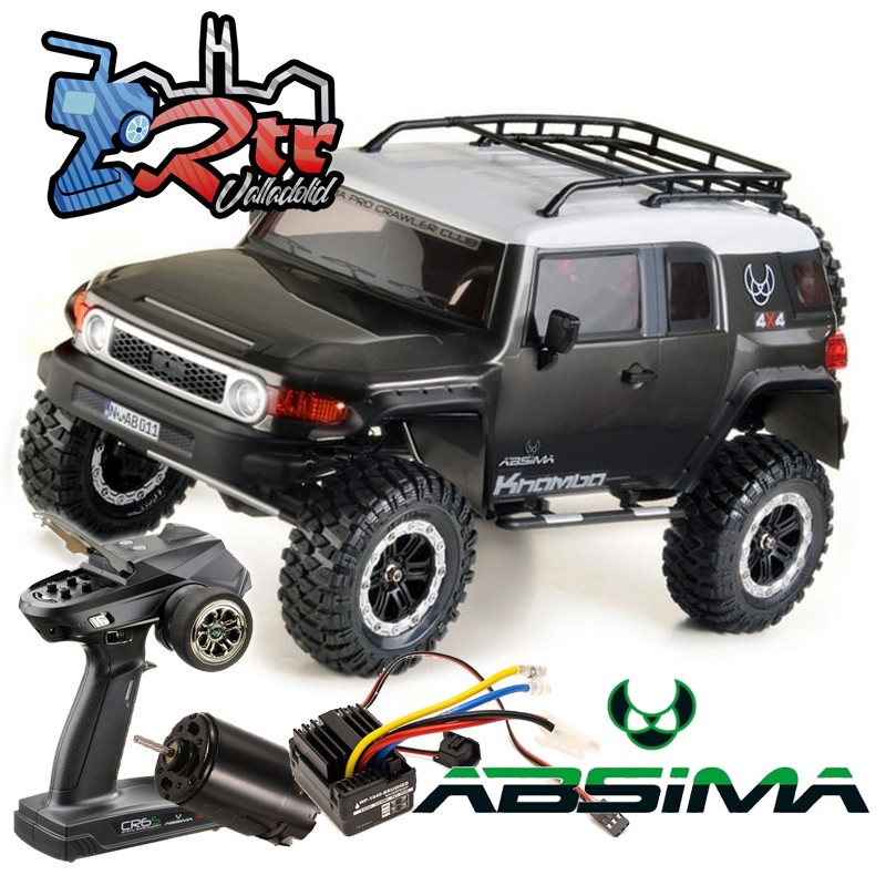 Absima Khamba 1/10 4x4 CR3.4 6 Canales Luces RTR Gris