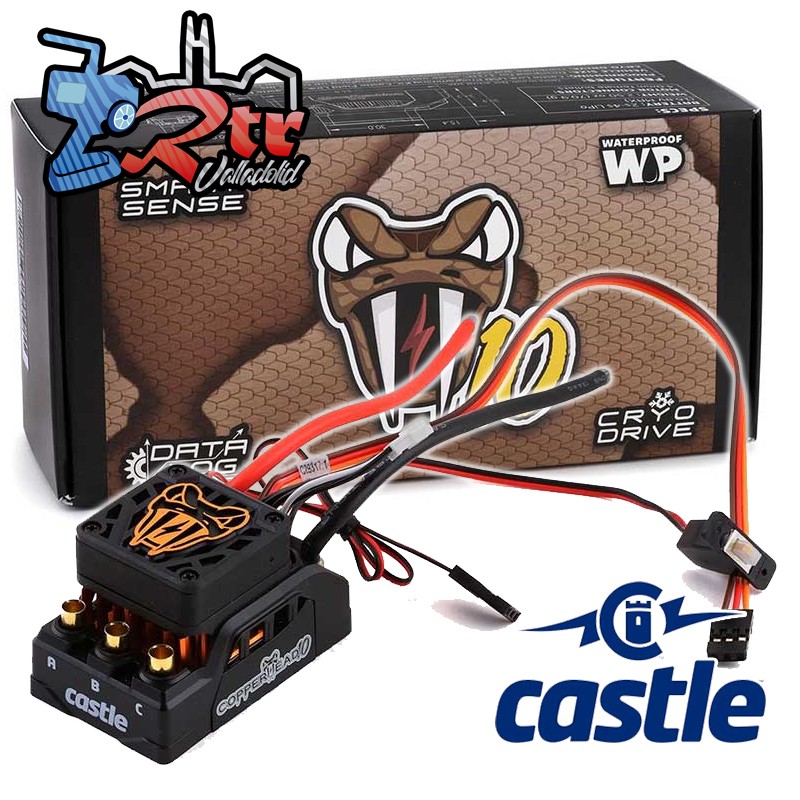 Castle Copperhead 10 Waterproft Sensores 16.8V ESC