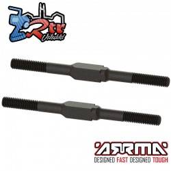 Tensor de acero M4x60mm, negro 2 unidades Arrma ARA330601