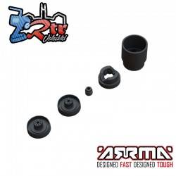 Juego de piezas de plástico Servo Saver Arrma ARA340165