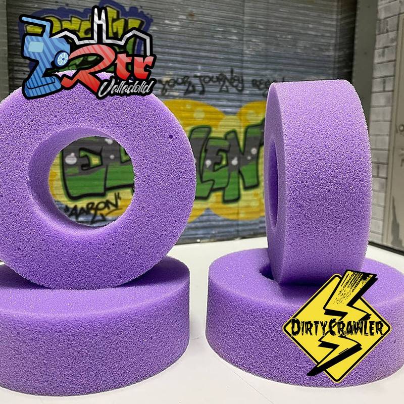 Espumas Dirty Crawler Lisas 95x35 Suaves 4 Unidades