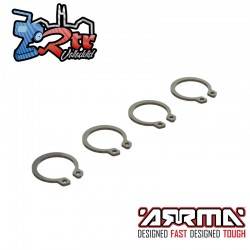 Clip en C, 15 mm Arrma ARA729000