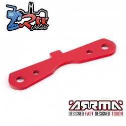 Soporte de suspensión RF Aluminio Rojo Arrma AR330186