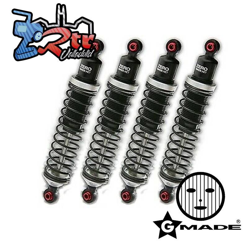 Amortiguadores Gmade ZERO Negros 104mm GM20204
