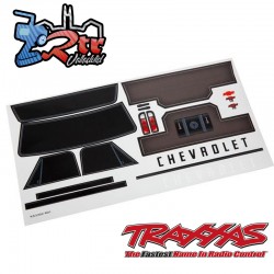 Hoja de pegatinas Chevrolet C10 Traxxas TRA9413