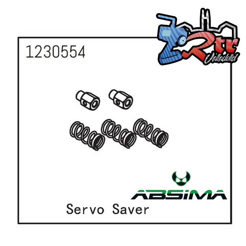 Muelles, resortes de servos Absima 1230554