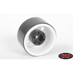 Llantas Estampadas blancas 1.0" acero 4 Unidades Z-W0111