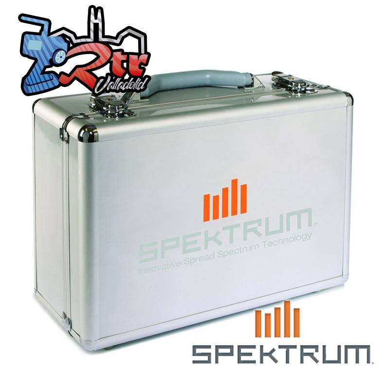 Caja de transmisor de superficie de aluminio Spektrum para transmisores de superficie