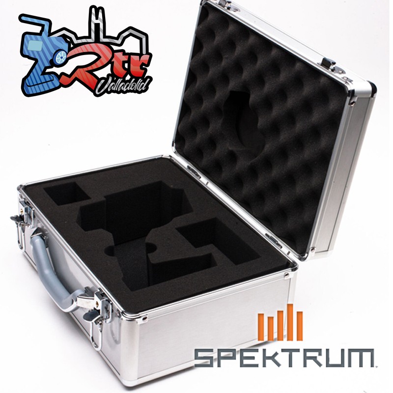 Caja de transmisor de superficie de aluminio Spektrum para transmisores de superficie