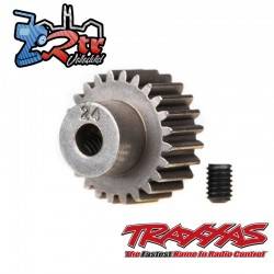 Piñón Traxxas 24T Dientes 48pich Pitch TRA2424 Eje 3.2mm