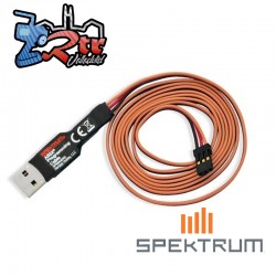 Cable de programación del transmisor / receptor Interfaz USB Spektrum