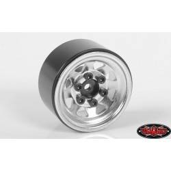 Llantas Estampadas Plata 1.0" acero 4 Unidades Z-W0263