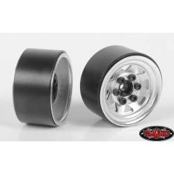 Llantas Estampadas Plata 1.0" acero 4 Unidades Z-W0263
