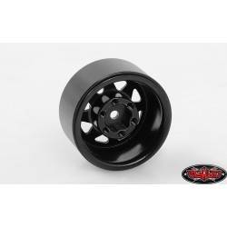 Llantas Estampadas Negras 1.0" acero 4 Unidades Z-W0229