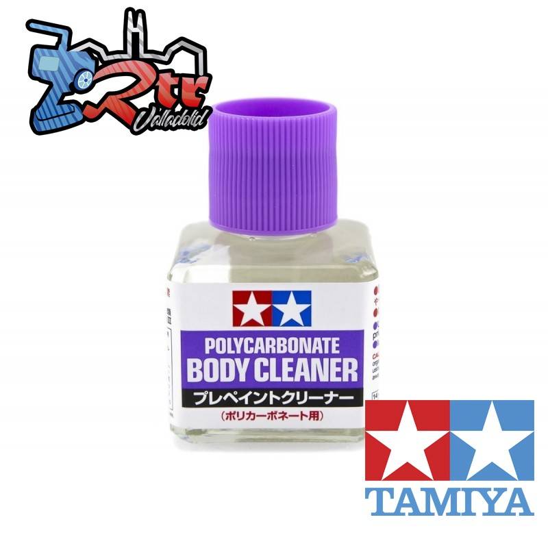 Limpiador de carrocerías policarbonato 40ml Tamiya 87118