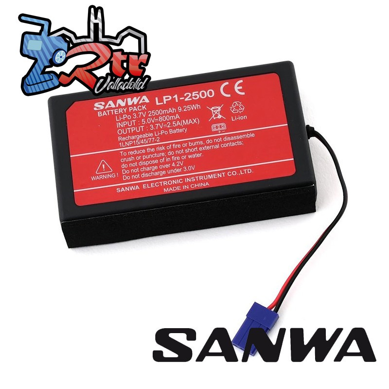 Batería Lipo Sanwa LP1-2500Mha 3.7V para M17