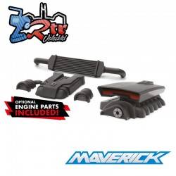 Maverick QuantumR Flux 4S 1/8 4Wd Brushless RTR Gris Oscuro