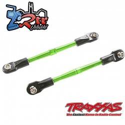 Varillas Traxxas unión delanteras Reforzadas Verdes 59mm TRA3139G