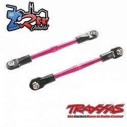 Varillas Traxxas unión delanteras Reforzadas Rosadas 59mm TRA3139P