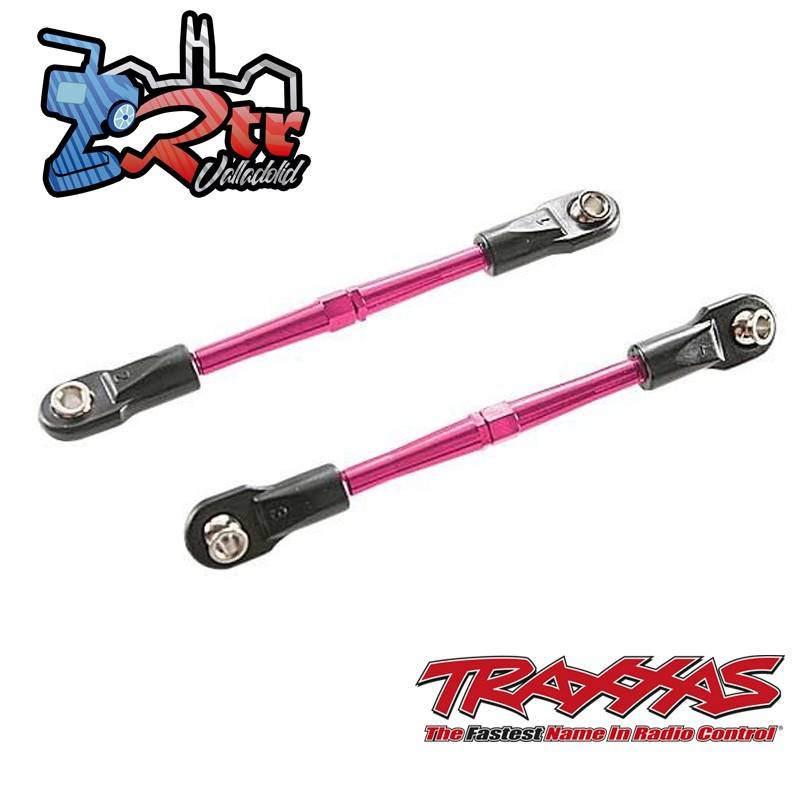 Varillas Traxxas unión delanteras Reforzadas Rosadas 59mm TRA3139P