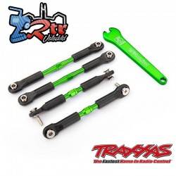 Tensores Traxxas de aluminio Verdes TRA3741G