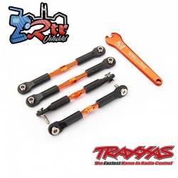 Tensores Traxxas de aluminio Anaranjado TRA3741T