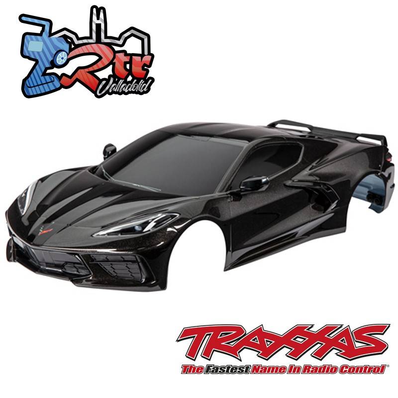 Carrocería Chevrolet Corvette Stingray Completa Pintada Negra TRA9311A