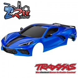 Carrocería Chevrolet Corvette Stingray Completa Pintada Azul TRA9311X
