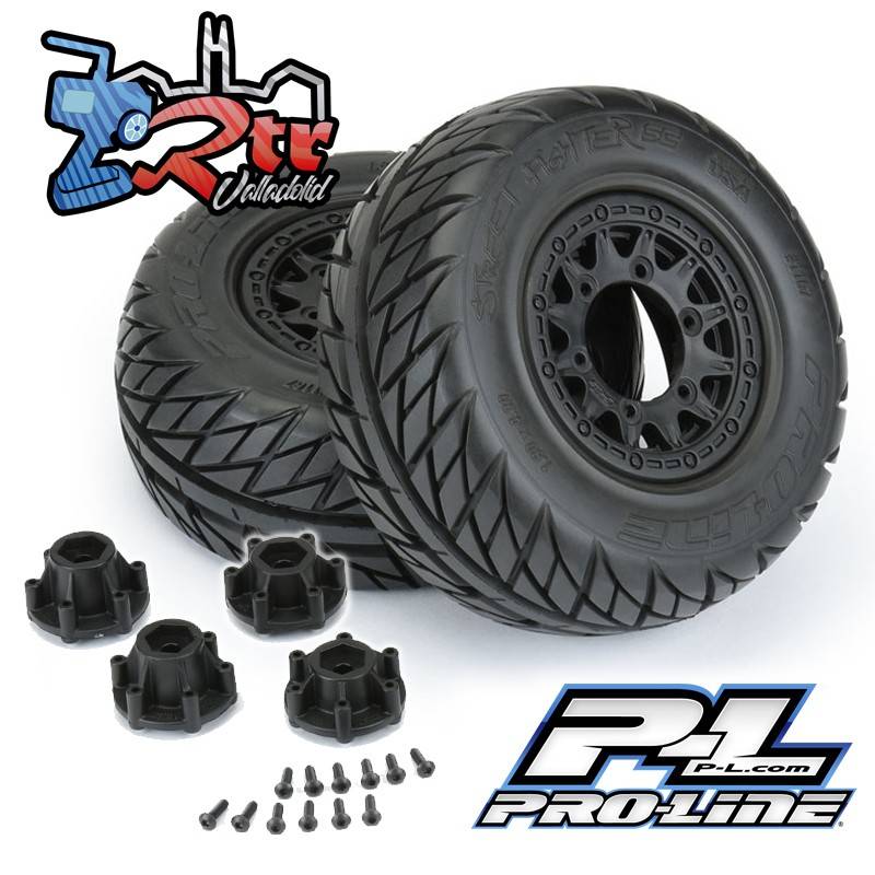 Ruedas Street Fighter SC 12mm 2.2"/3.0" Neumáticos todo terreno montados Proline PR1167-10