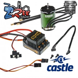 Combo Castle Sidewinder SW4 12.6V 2A BEC WP Sensorless ESC/1415-2400 motor con sensores
