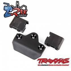 Placa de deslizamiento, soportes delanteros de servo dirección Traxxas TRA9323