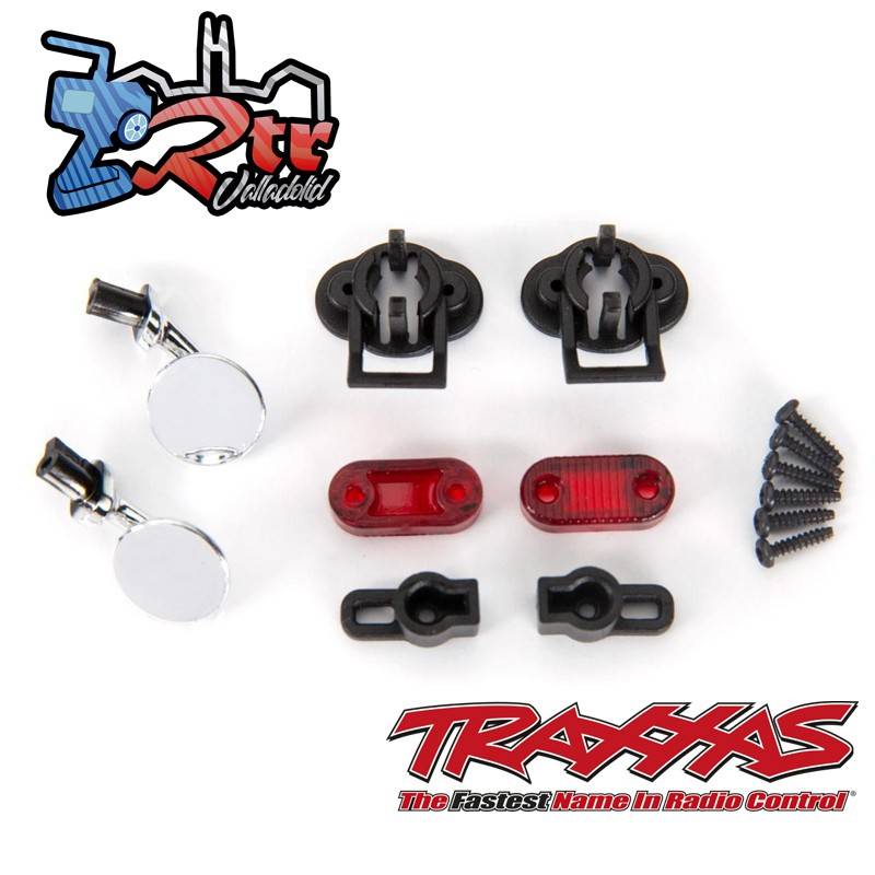 Luces traseras y espejos Hot rod Traxxas TRA9339