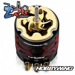 Motor Hobbywing Brushless Xerun D10 Drift 10.5T Sensores Rojo