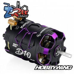 Motor Hobbywing Brushless Xerun D10 Drift 10.5T Sensores Purpura