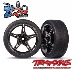 Ruedas con Llantas ensamblados pegados Response 2.1 Traxxas TRA9370