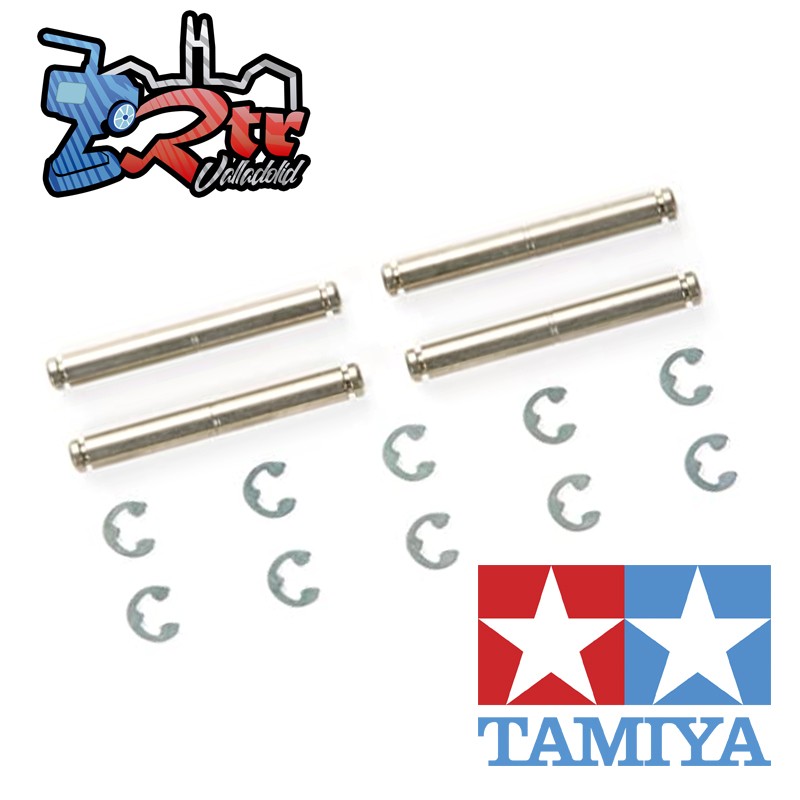 Eje de suspensión de baja fricción 4 piezas para DT-02 TT01 3 x 22mm Tamiya 54395