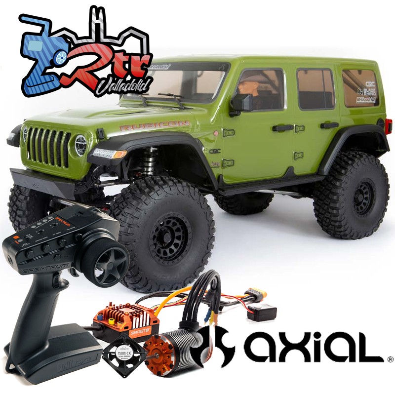 Axial Crawler SCX6 Jeep JLU Wrangle 4Wd Escala 1/6 RTR Verde
