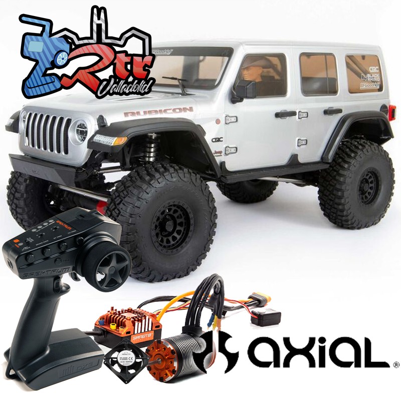Axial Crawler SCX6 Jeep JLU Wrangle 4Wd Escala 1/6 RTR Gris