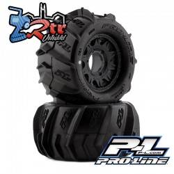 Ruedas Proline 2.8" Monster 1/10 Dumont Blk Raid 12mm PR10193-10
