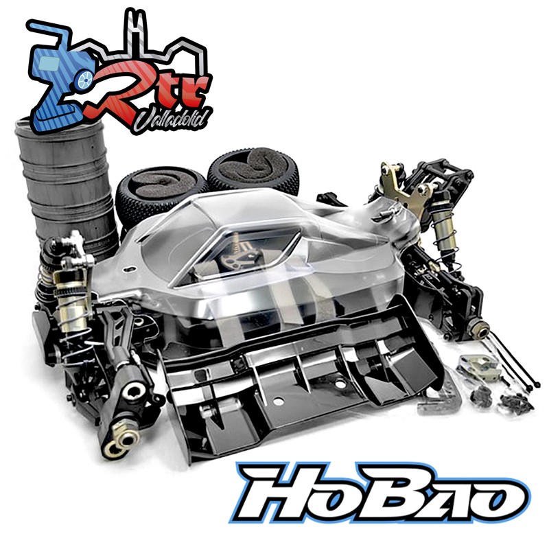 Hobao Hyper VS2 Buggy Eléctrico 1/8 Kit 80% Ensamblado Cuerpo transparente